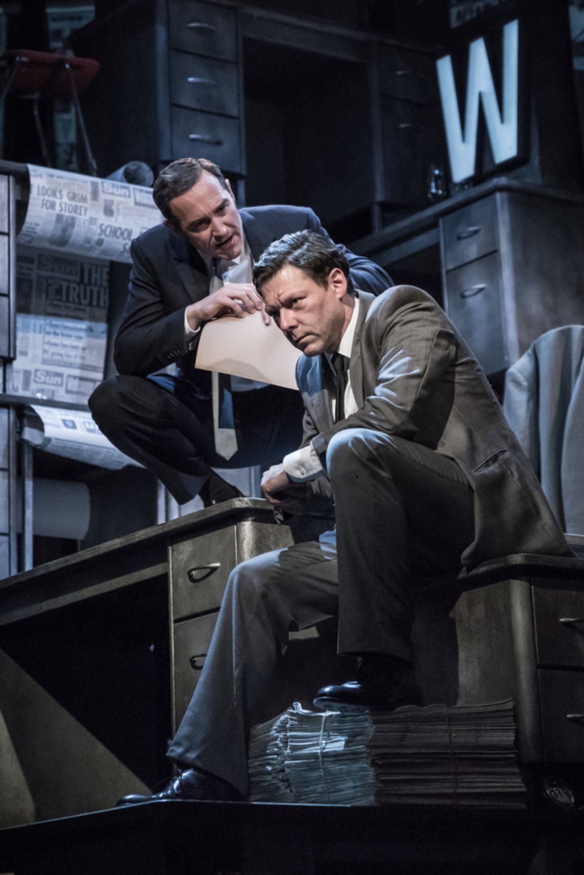 Bertie Carvel and Richard Coyle at 