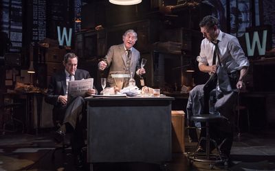 Bertie Carvel, Geoffrey Freshwater, and Richard Coyle Photo