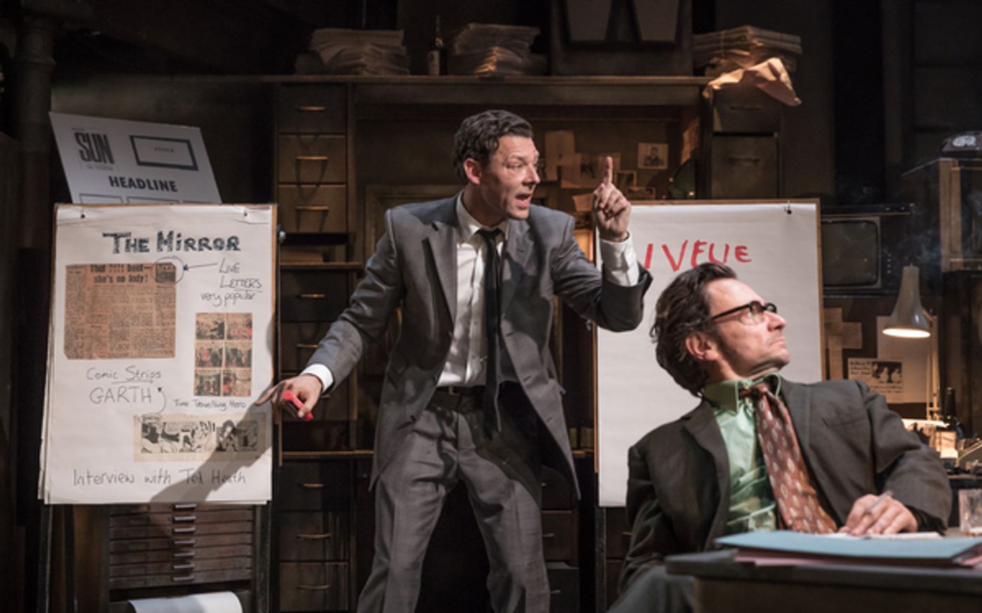 Photo Flash: INK Opens at Almeida Theatre  Image