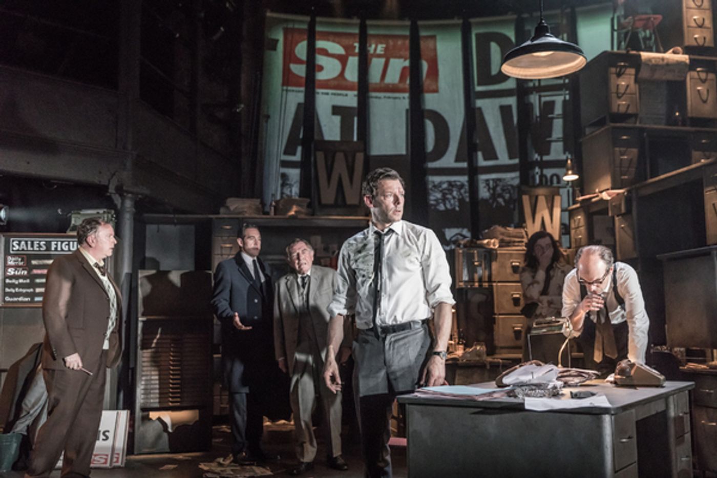 Photo Flash: INK Opens at Almeida Theatre  Image