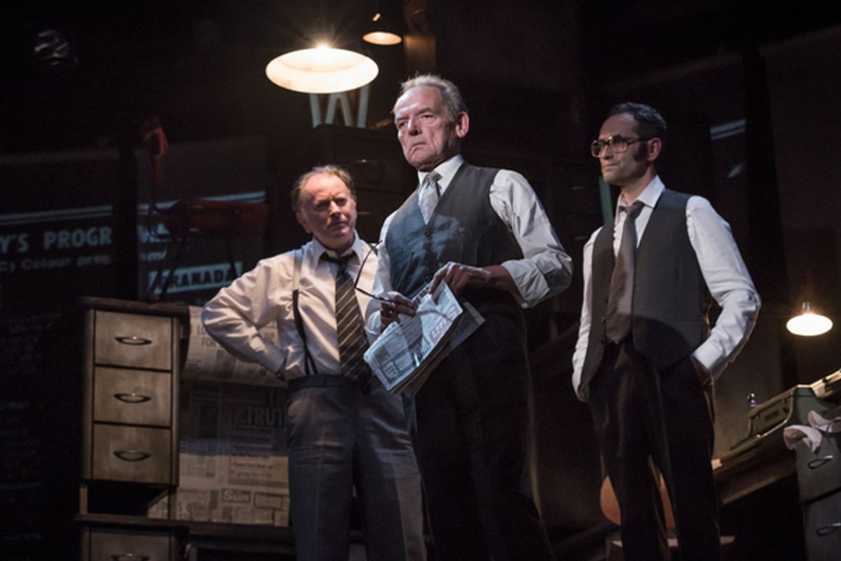 Tony Turner, David Schofield, and Rene Zagger at 