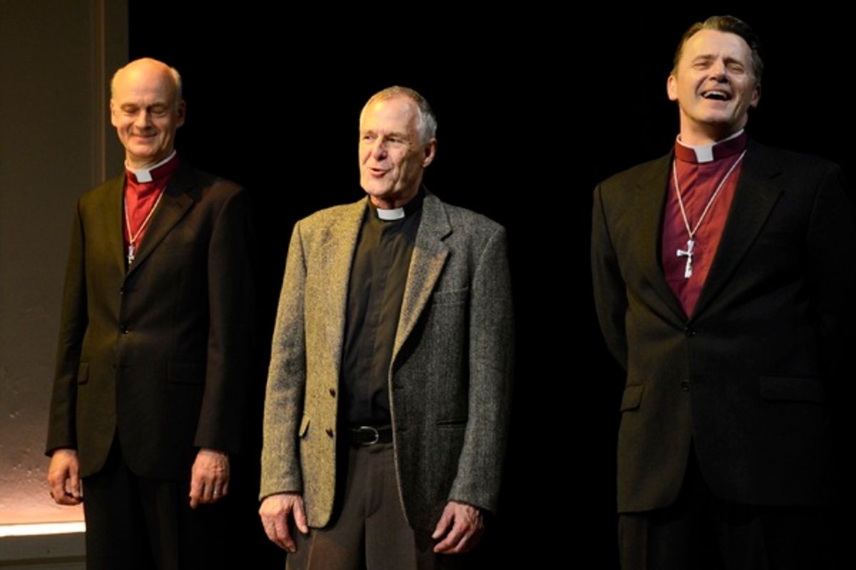 William Chubb, Ian Gelder, Anthony Calf at 