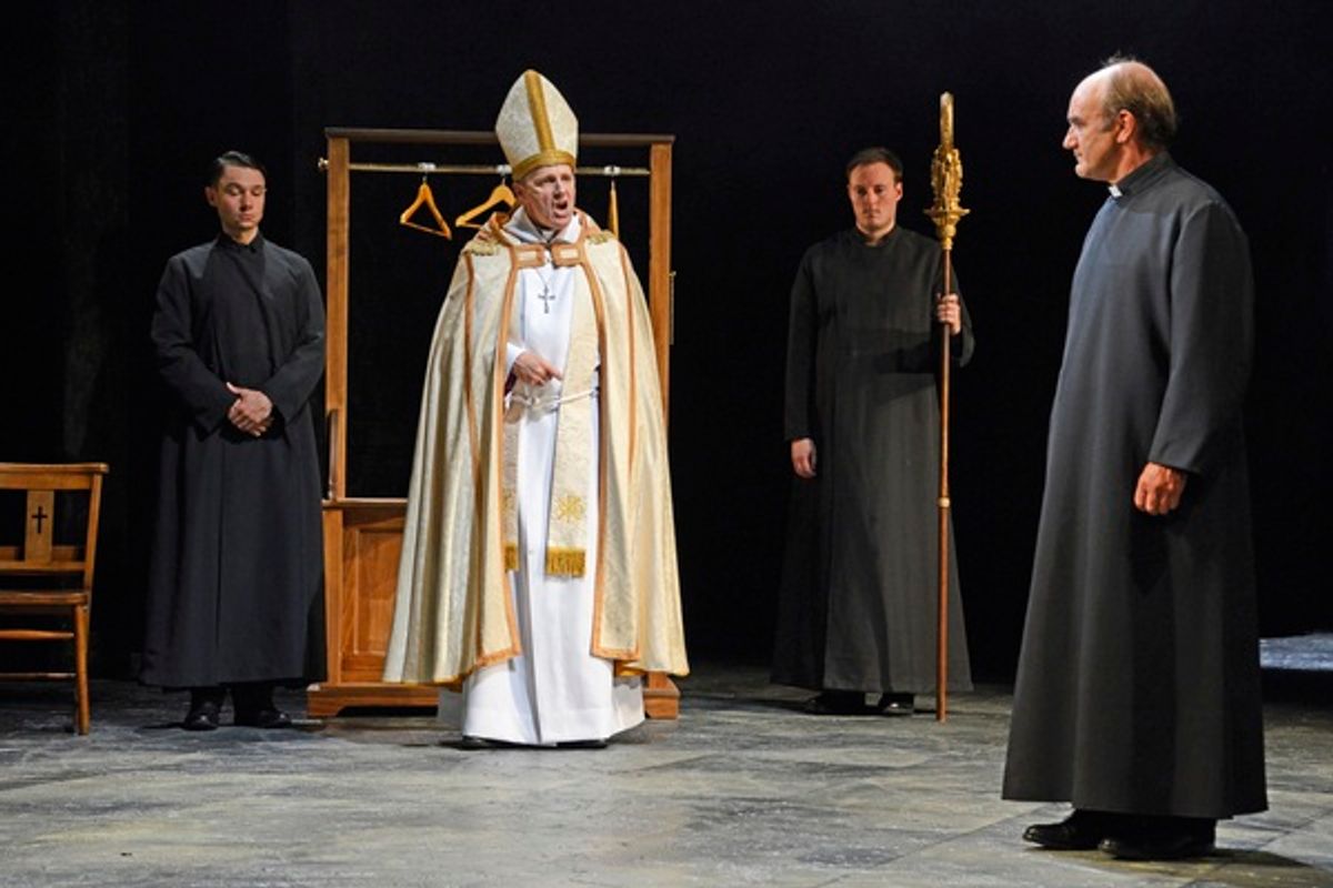 Andrew Fraser, Anthony Calf, David Haig at 