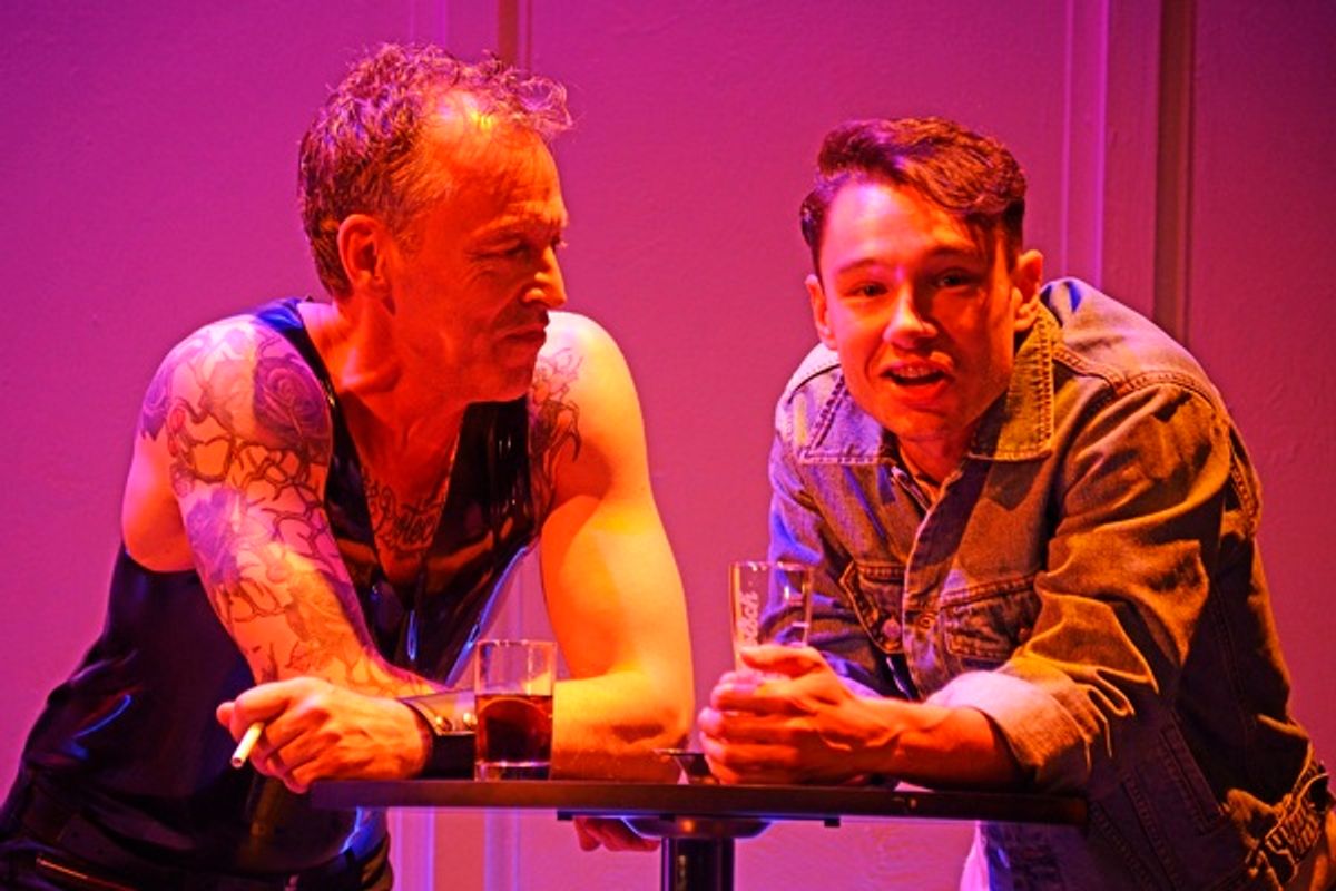 Ashley Russell and Andrew Fraser  at 