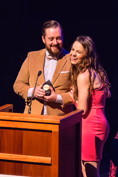 Kelly Sina and Adam Elliott Davis  Photo