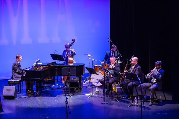 Reece Marshburn and his band Photo