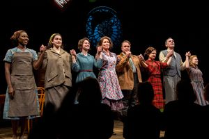 Shirine Babb, Lilli Kay, Jordyn DiNatale, Alyssa Bresnahan, Michael Rispoli, Elise Kibler, Erik Lochtefeld, Juliet Brett @ BroadwayWorld Shirine Babb, Lilli Kay, Jordyn DiNatale, Alyssa Bresnahan, Michael Rispoli, Elise Ki Photo
