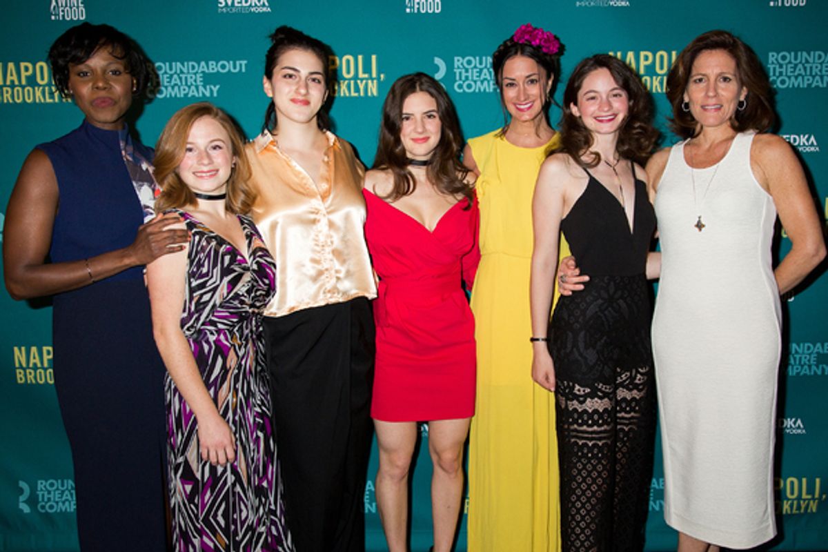 Shirine Babb, Juliet Brett, Lilli Kay, Elise Kibler, Meghan Kennedy, Jordyn DiNatale, Alyssa Bresnahan at 