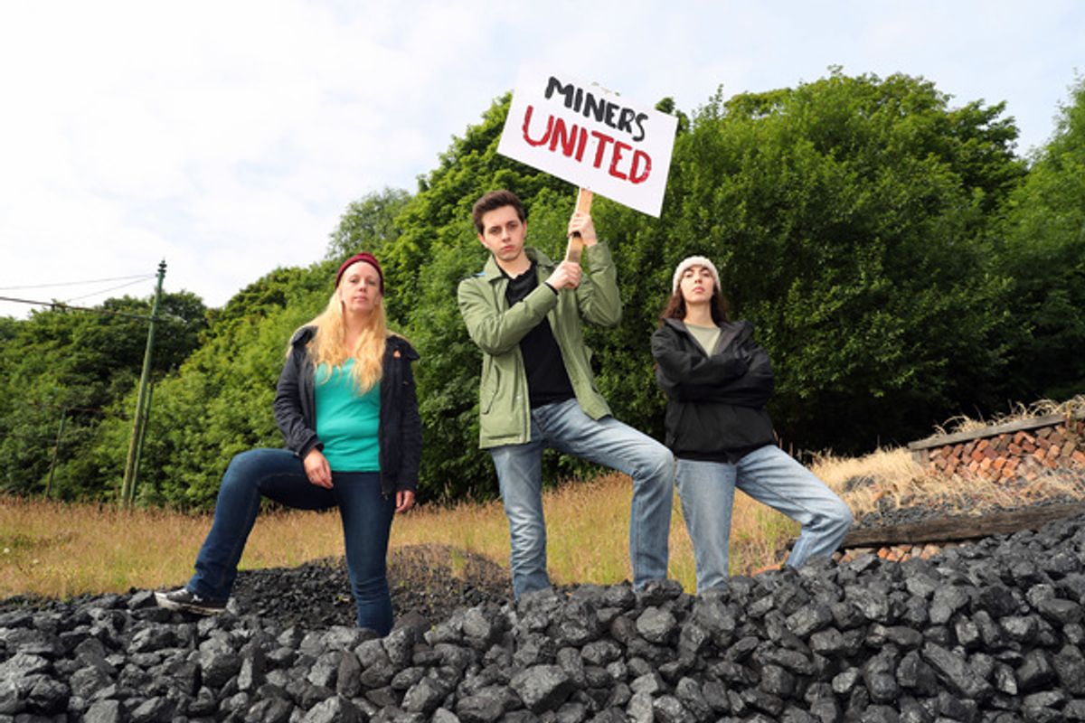 Rachel Martin, James Chaplain, and Joy Davies at 