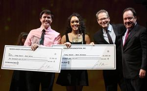 Tony Moreno, Sofia Deler, Van Kaplan and James L. Nederlander @ BroadwayWorld Tony Moreno, Sofia Deler, Van Kaplan and James L. Nederlander Photo