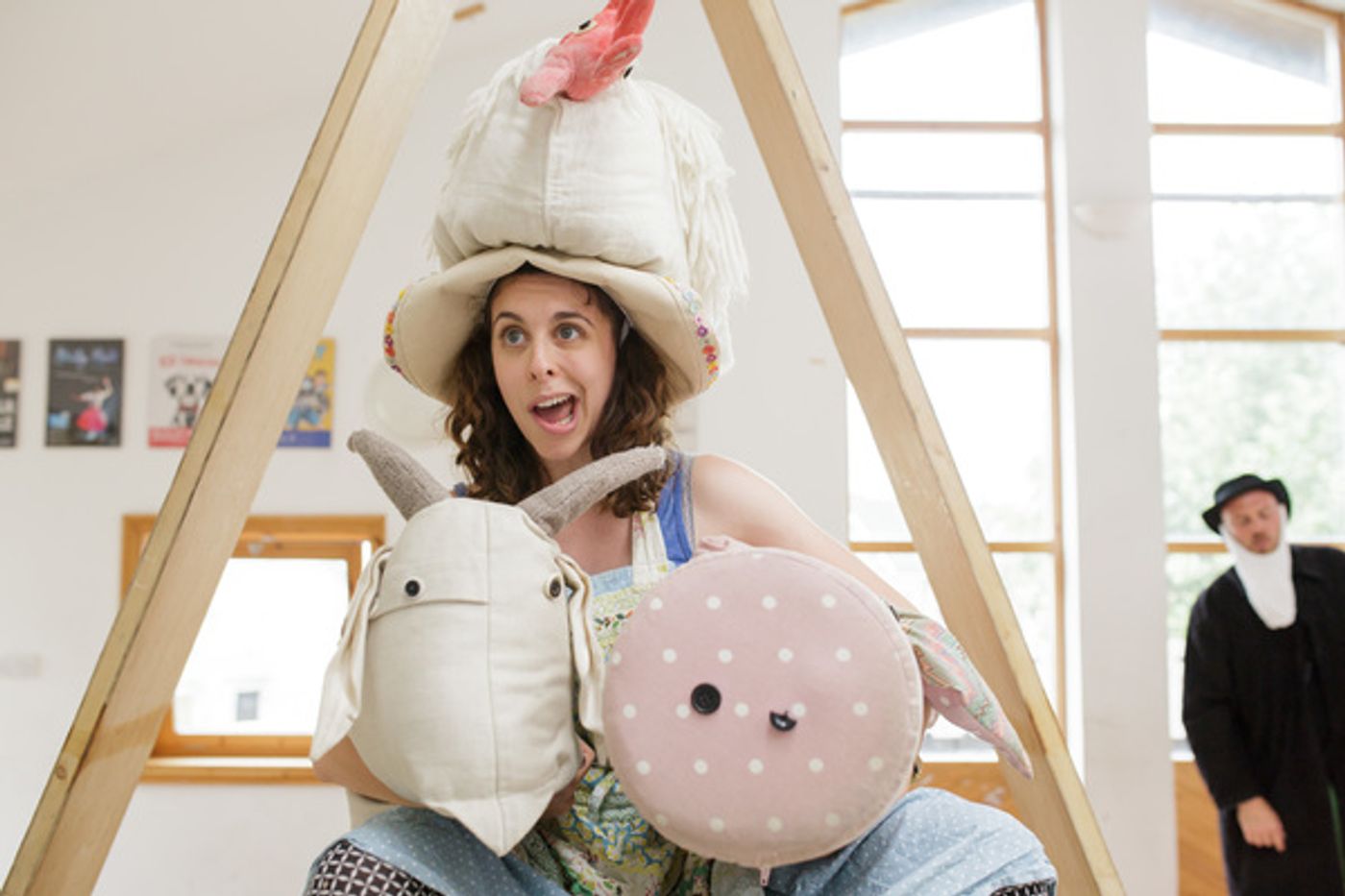 Photo Flash: Inside Rehearsal for TIDDLER & OTHER TERRIFIC TALES at Leicester Square Theatre  Image