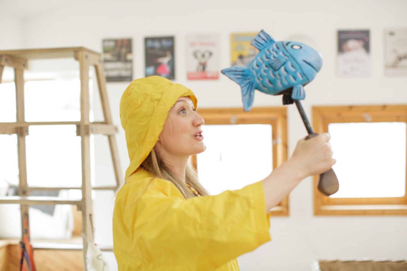 Photo Flash: Inside Rehearsal for TIDDLER & OTHER TERRIFIC TALES at Leicester Square Theatre  Image