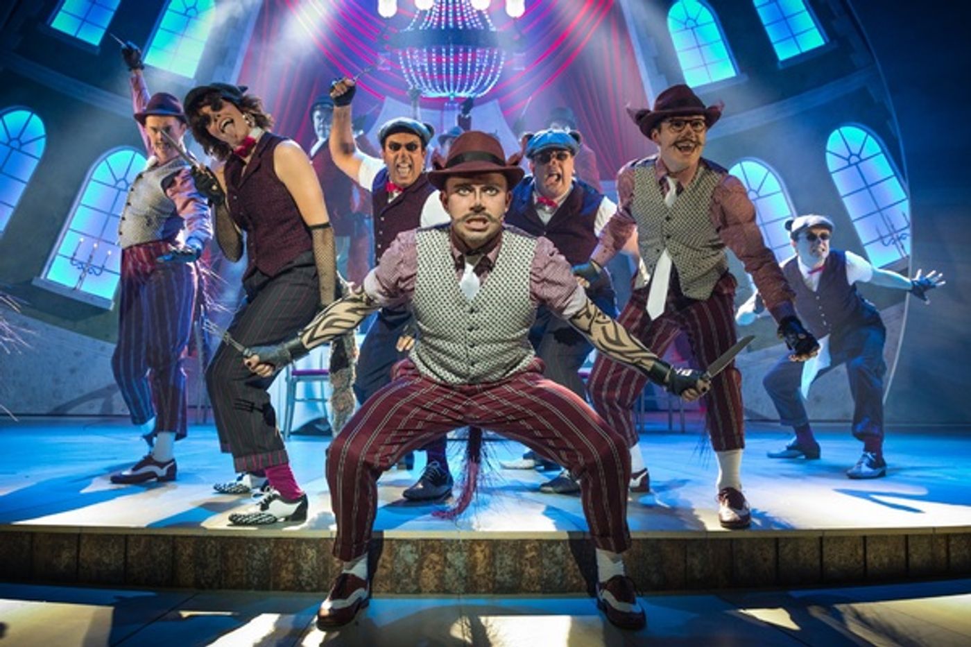 Photo Flash: First Look at Rufus Hound, Simon Lipkin, Craig Mather, Neil McDermott and More in THE WIND IN THE WILLOWS in the West End  Image