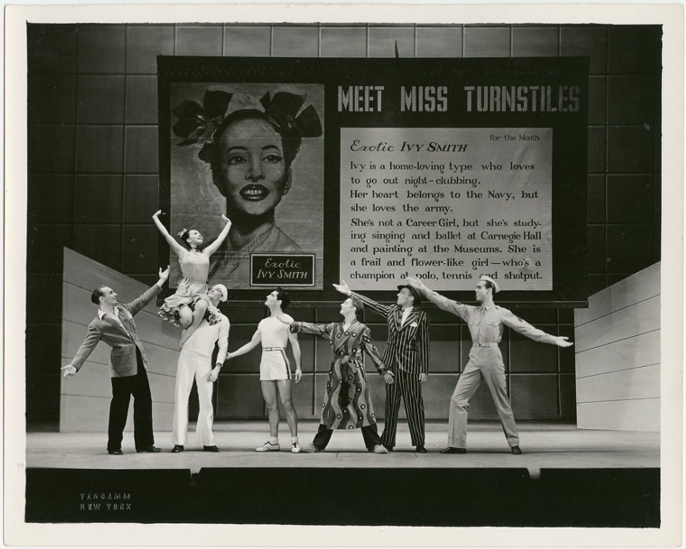 NY Public Library's Dance Collections Manager Arlene Yu on Sono Osato and the Arrival of the Ballet Girl on Broadway!  Image