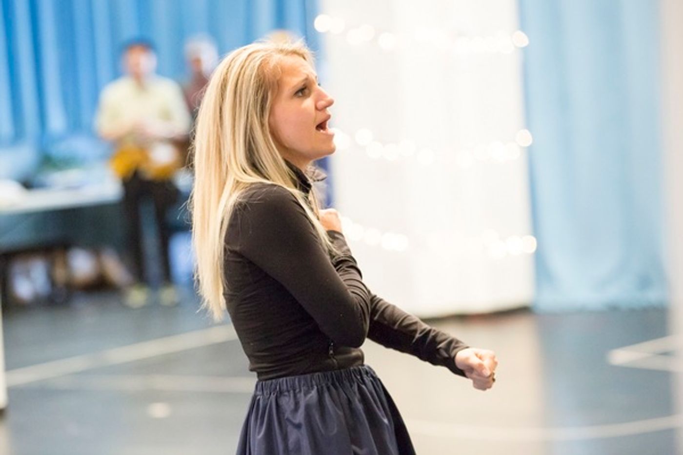 Photo Flash: Inside Rehearsal with Annaleigh Ashford, Phylicia Rashad and More for A MIDSUMMER NIGHT'S DREAM at Shakespeare in the Park  Image
