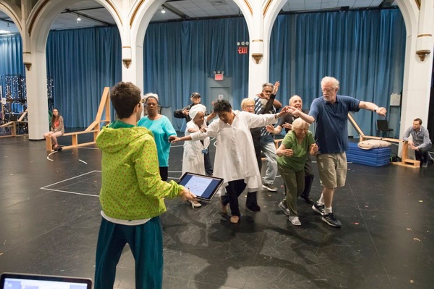 Photo Flash: Inside Rehearsal with Annaleigh Ashford, Phylicia Rashad and More for A MIDSUMMER NIGHT'S DREAM at Shakespeare in the Park  Image