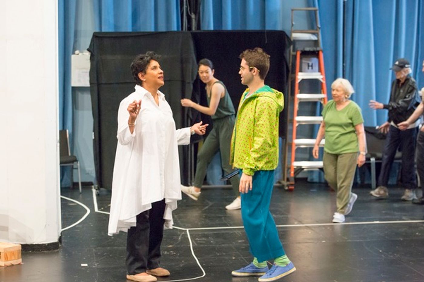 Photo Flash: Inside Rehearsal with Annaleigh Ashford, Phylicia Rashad and More for A MIDSUMMER NIGHT'S DREAM at Shakespeare in the Park  Image