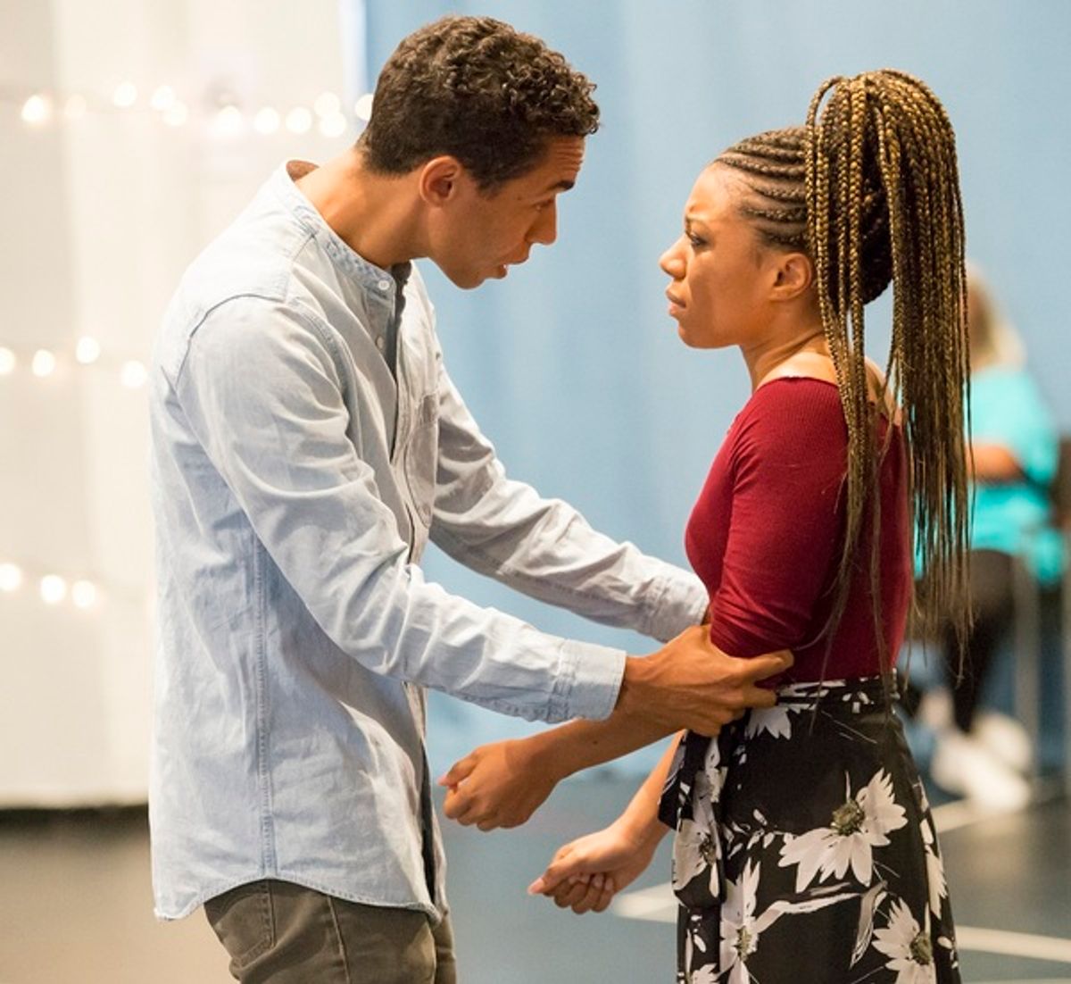 Kyle Beltran and Shalita Grant at 