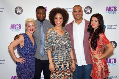 Betsy Struxness, Oak Onaodowan, Sasha Hutchings, Christopher Jackson, Carleigh Bettio Photo