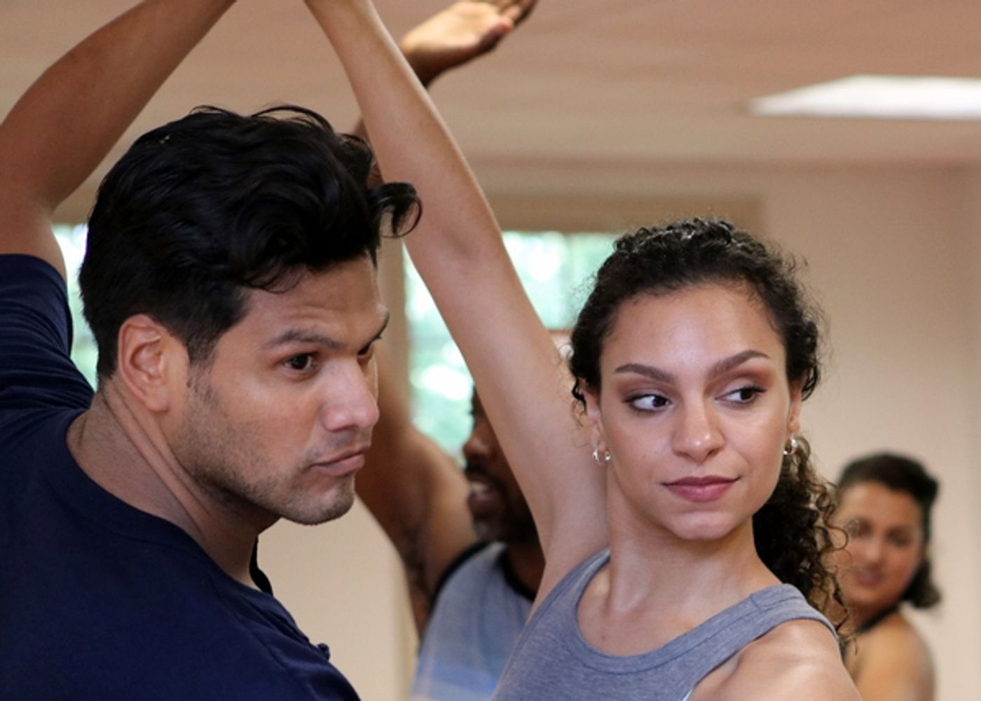Photo Flash: WEST SIDE STORY Cast Gets Dancing in Rehearsal at Ivoryton Playhouse Photo Flash: WEST SIDE STORY Cast Gets Dancing in Rehearsal at Ivoryton Playhouse Image