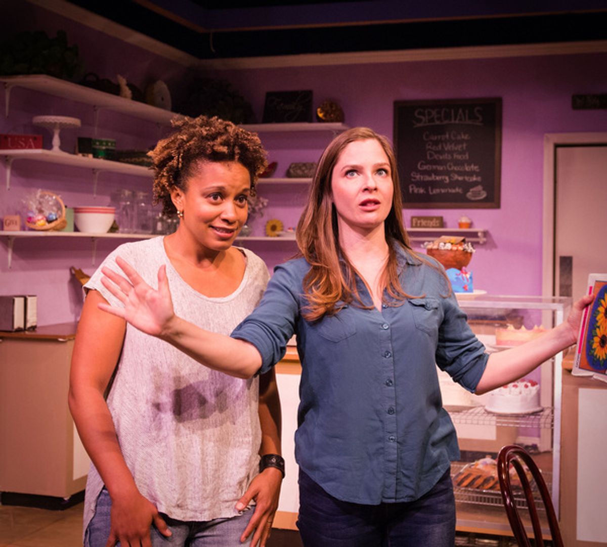 Carolyn Ratteray and Shannon Lucio at 