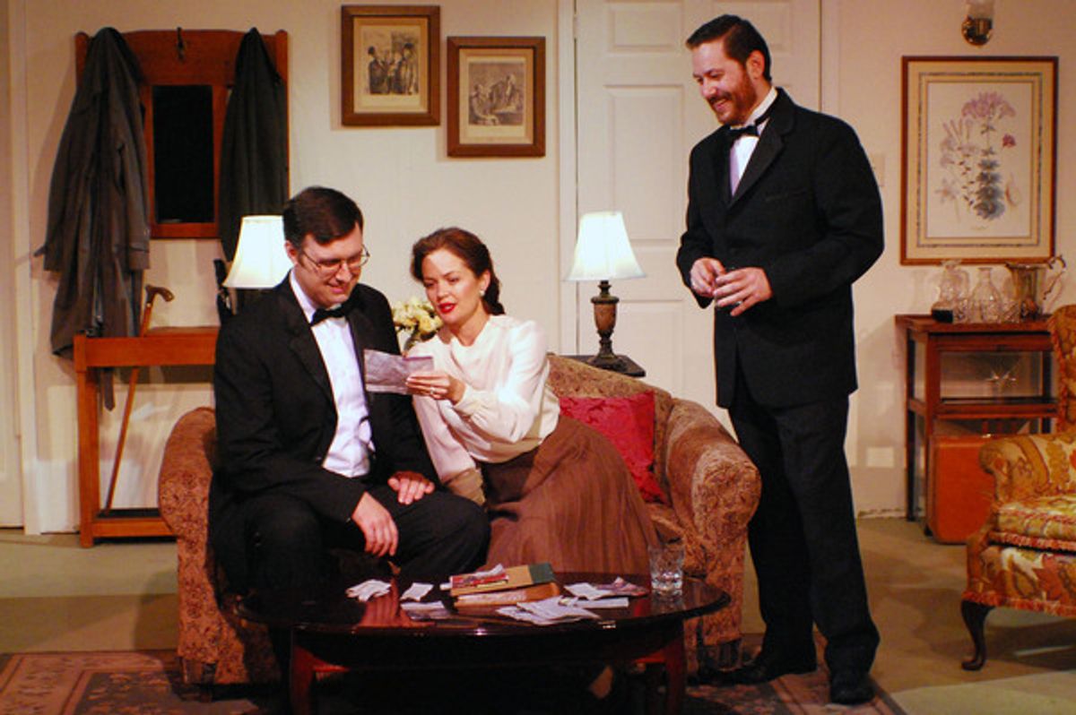 Justin Waggle, Carrie Schroeder and Adam Jonas Segaller at 