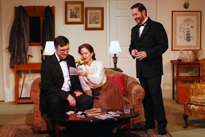 Justin Waggle, Carrie Schroeder and Adam Jonas Segaller Photo