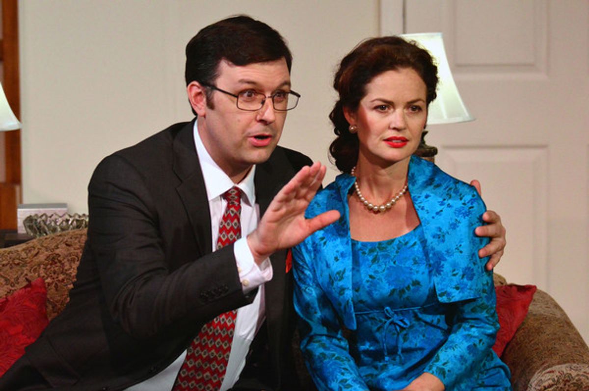 Justin Waggle and Carrie Schroeder at 