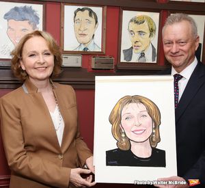 Kate Burton and Max Klimavicius @ BroadwayWorld Kate Burton and Max Klimavicius Photo