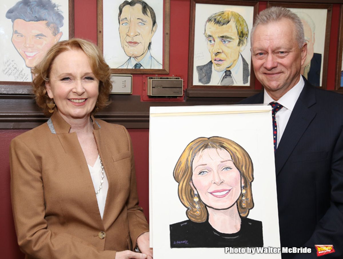 Jordan Roth, Kate Burton and Max Klimavicius at 