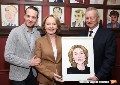 Jordan Roth, Kate Burton and Max Klimavicius  Photo