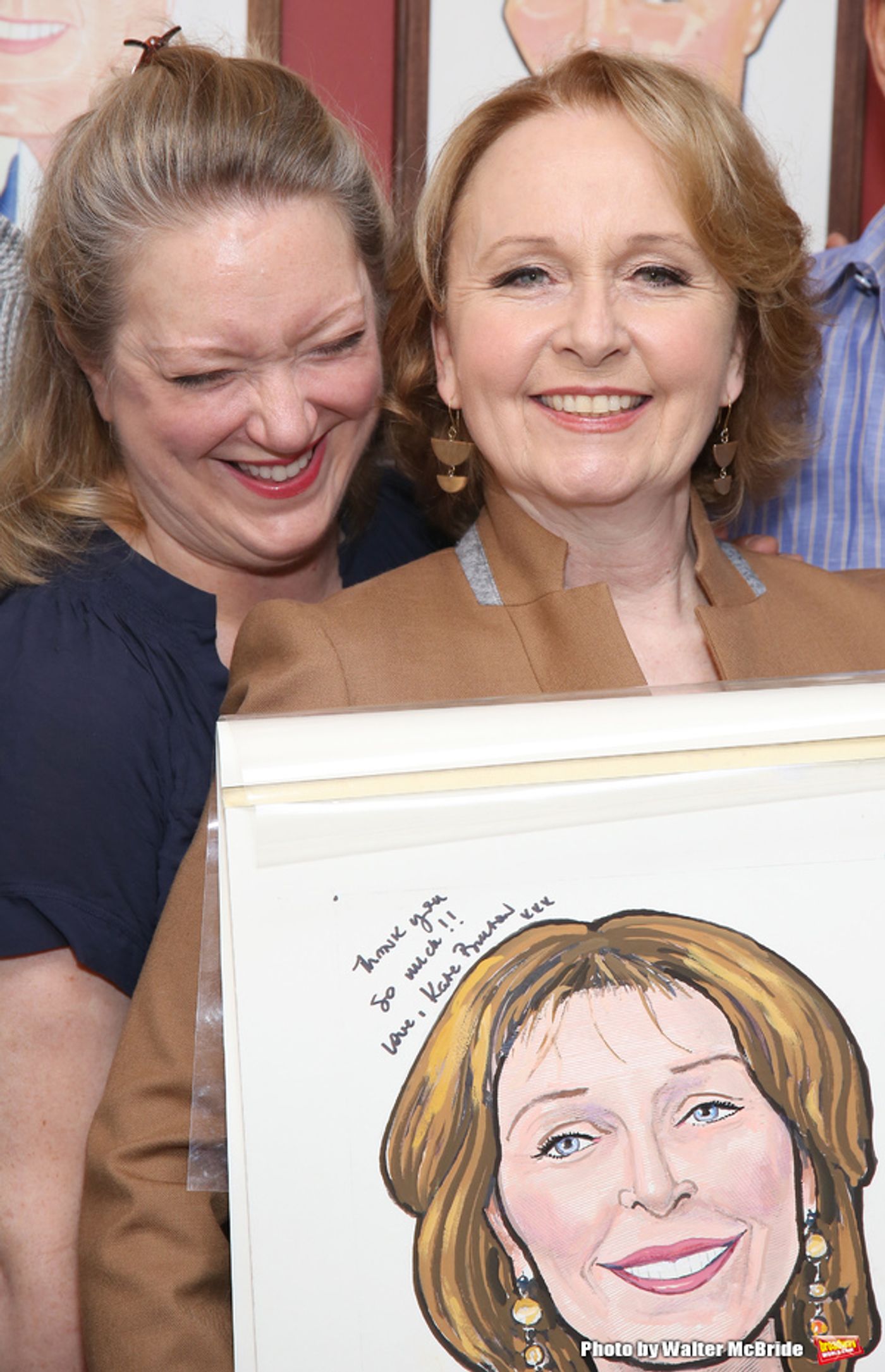 Photo Coverage: PRESENT LAUGHTER's Kate Burton Joins the Fabled Walls of Sardi's! Photo Coverage: PRESENT LAUGHTER's Kate Burton Joins the Fabled Walls of Sardi's! Image