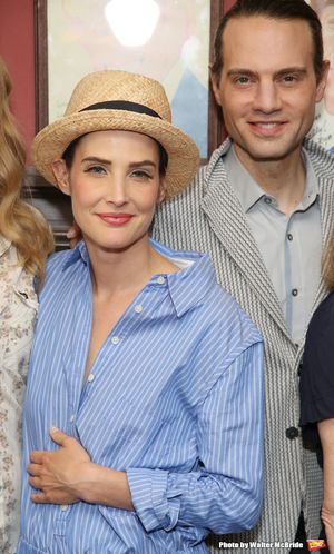 Cobie Smulders and Jordan Roth Photo