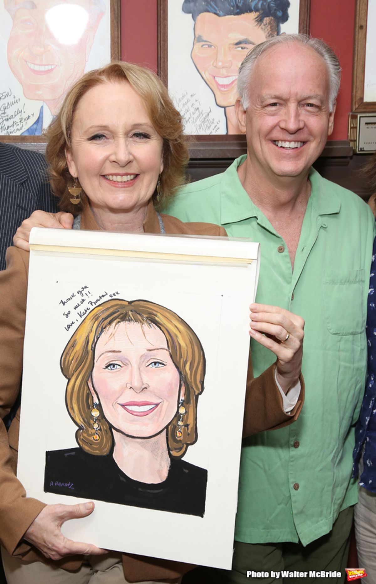 Kate Burton and Reed Birney  at 