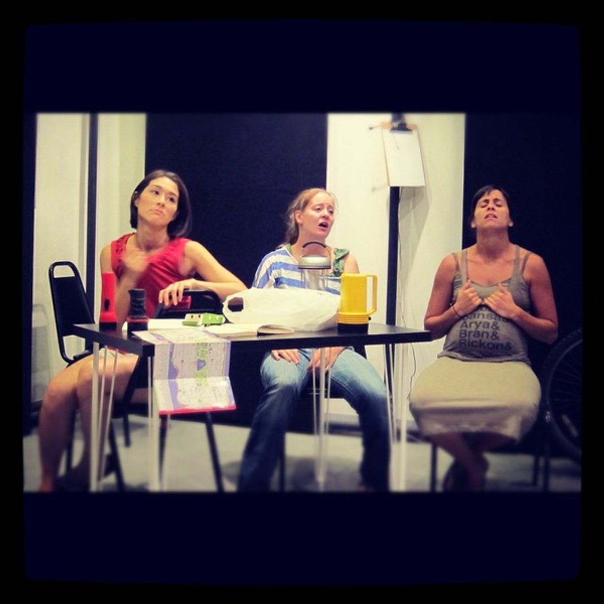 Jean Goto, Brianna Kalisch and Mariah Freda at 