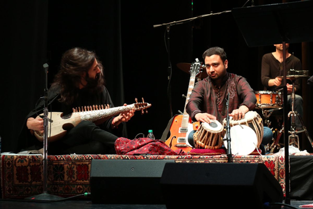 Musicians Qais Essar & Nabeel Riaz  at 
