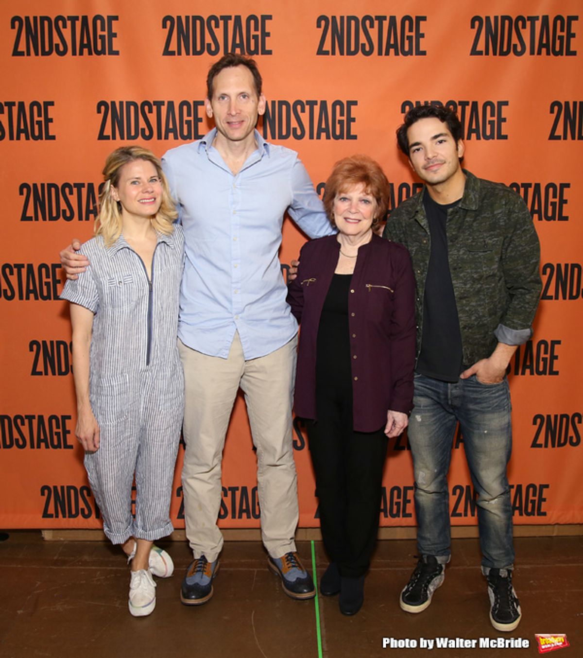 Celia Keenan-Bolger, Stephen Kunken, Anita Gillette, Juan Castano  at 