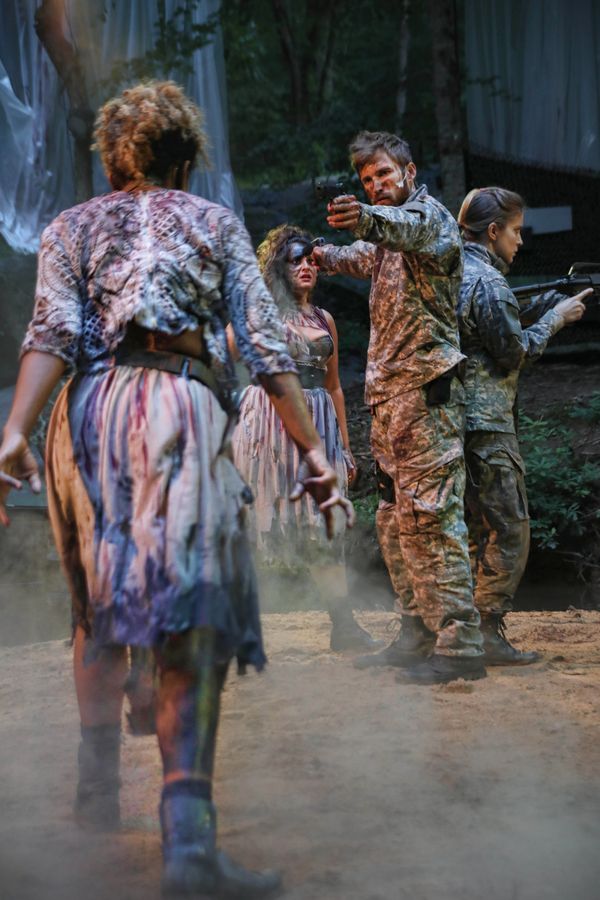 Jasmine Thomas, Jessica De Maria, Justin Deeley, Kelly Criss Photo