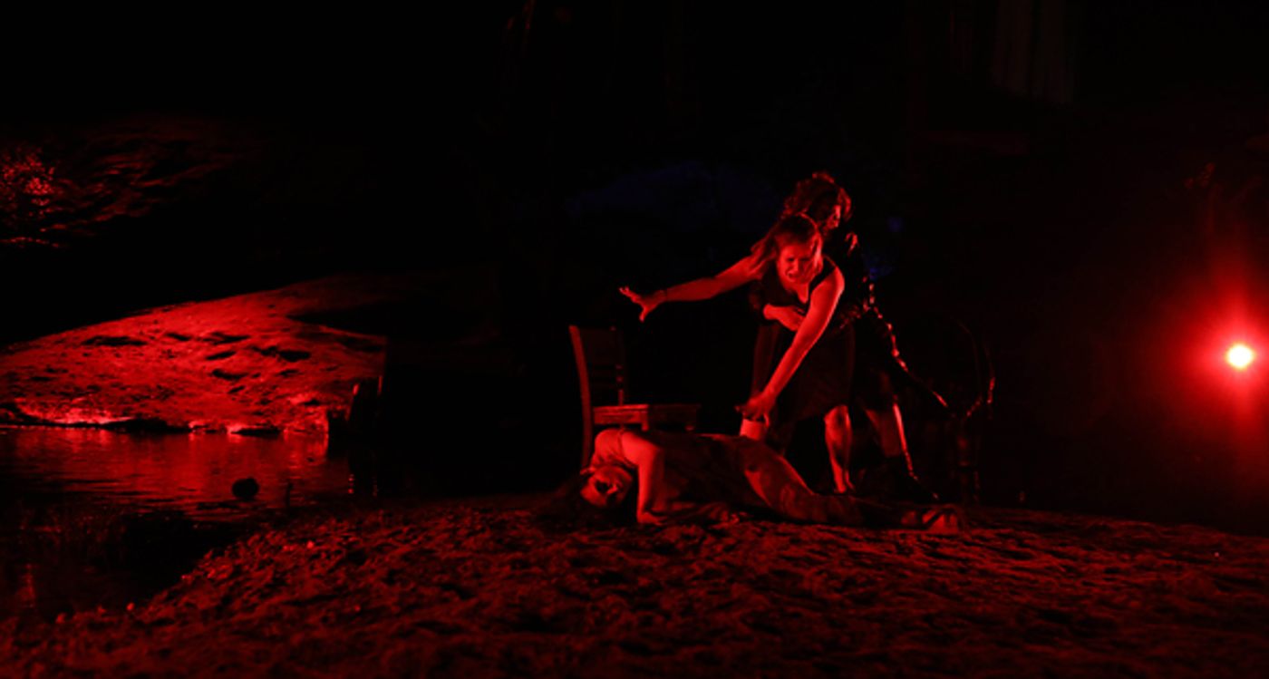 Photo Flash: First Look at Justin Deeley in Waterfall-Set MACBETH at Serenbe Playhouse  Image