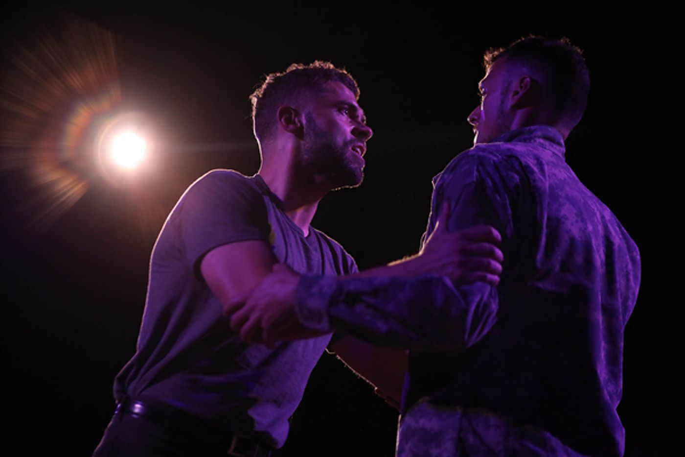 Photo Flash: First Look at Justin Deeley in Waterfall-Set MACBETH at Serenbe Playhouse  Image
