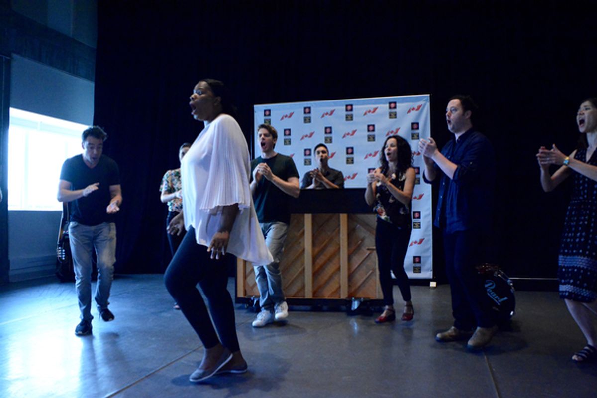 Alana Bridgewater, Mike Ross, Jeff Lillico, Richard Lam, Raquel Duffy, Gregory Prest and Courtney Ch'ng Lancaster at 