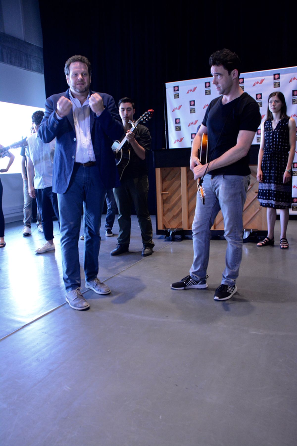 Albert Schultz and Mike Ross at 