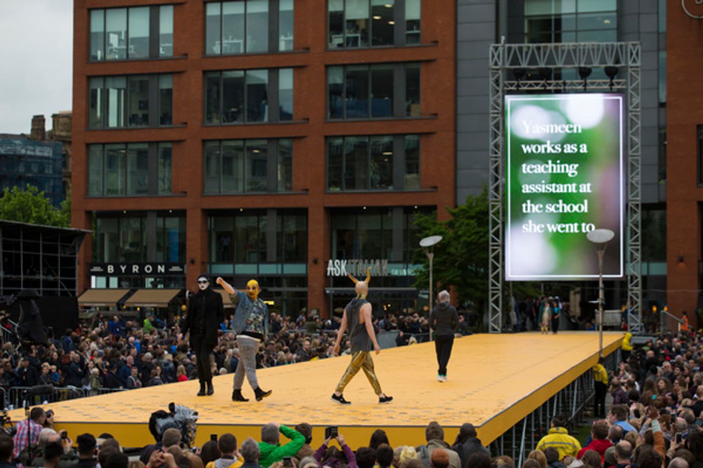 Photo Flash: WHAT IS THE CITY BUT THE PEOPLE? Launches Manchester International Festival  Image