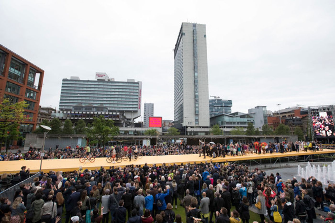 Photo Flash: WHAT IS THE CITY BUT THE PEOPLE? Launches Manchester International Festival  Image