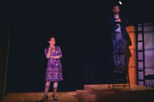 Vivia Font and Christian Durso @ BroadwayWorld Vivia Font and Christian Durso Photo