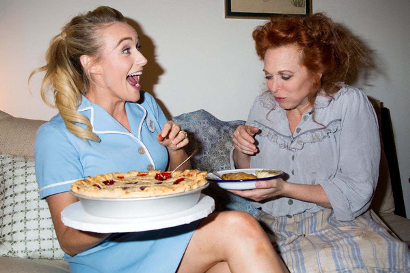 Photo Coverage: When Nellie Met Jenna... The Pie People of WAITRESS and SWEENEY TODD Unite!  Image