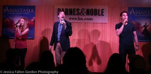 Christy Altomare, John Bolton and Derek Klena @ BroadwayWorld Christy Altomare, John Bolton and Derek Klena Photo