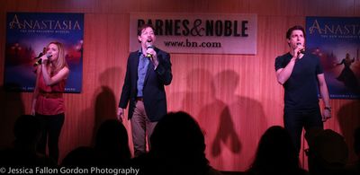 Christy Altomare, John Bolton and Derek Klena Photo