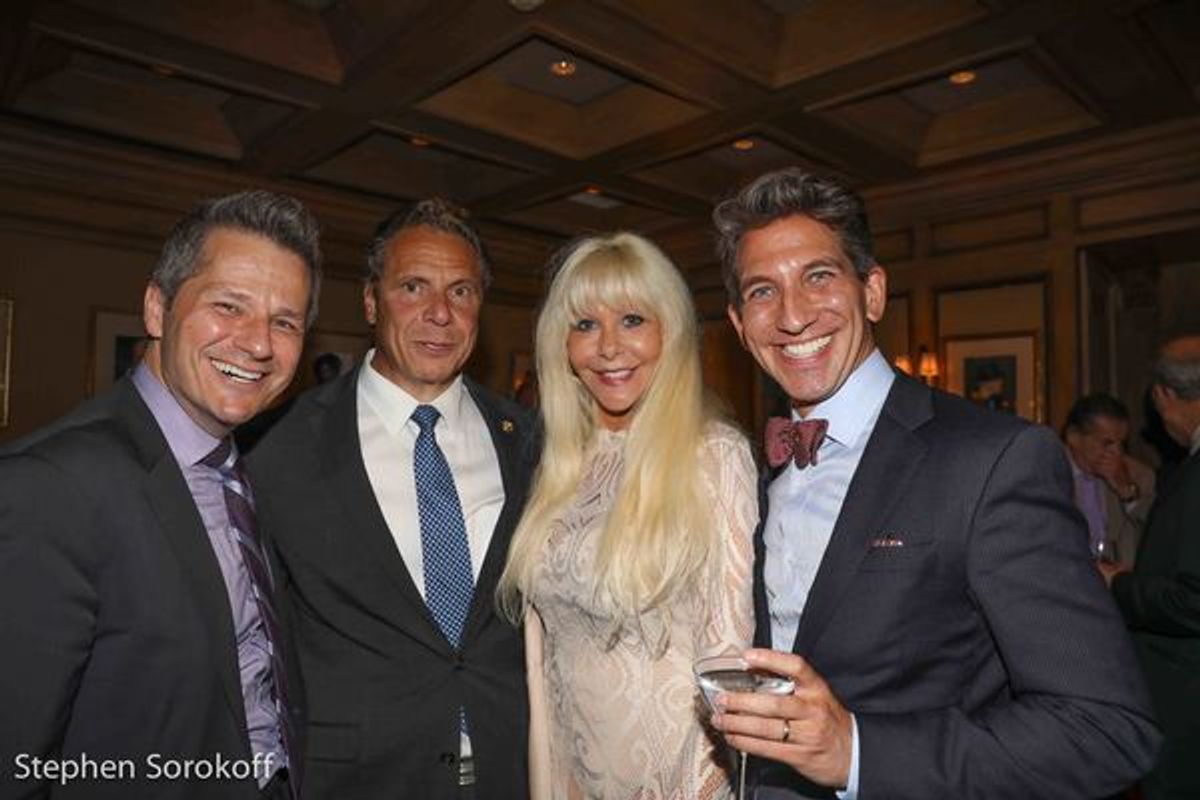 Tom Postilio, Andrew Cuomo, Sunny Sessa, Mickey COnlin at 