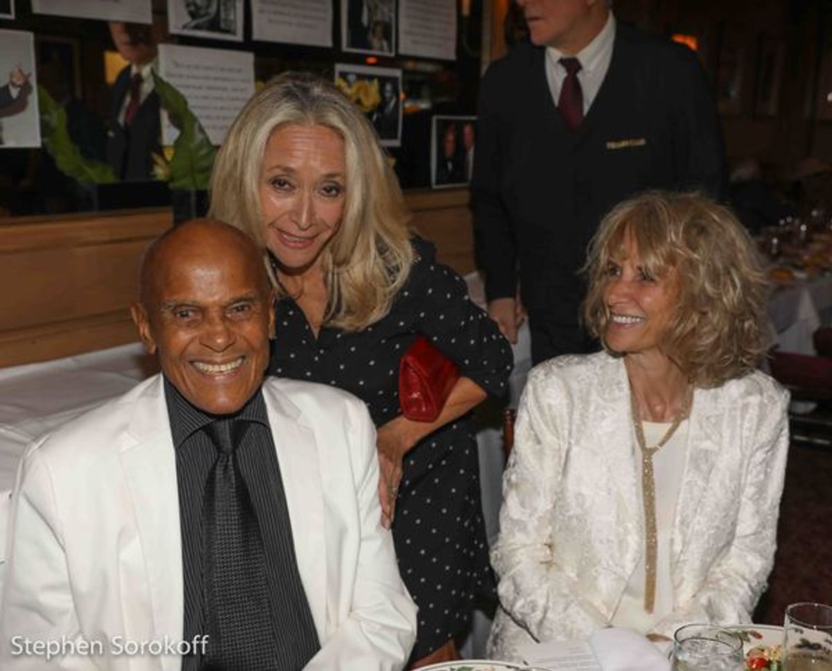 Harry Belafonte, Eda Sorokoff, Pamela Frank at 